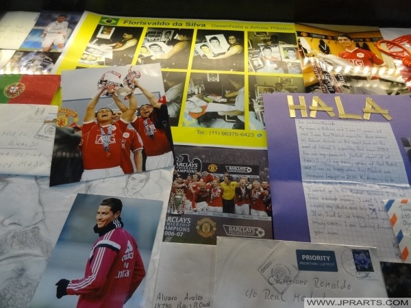 Cartas De Fas Cristiano Ronaldo Museu Cr7 Na Ilha Da Madeira