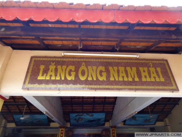 Whale Temple Or Lang Ong Nam Hai In Vung Tau, Vietnam.