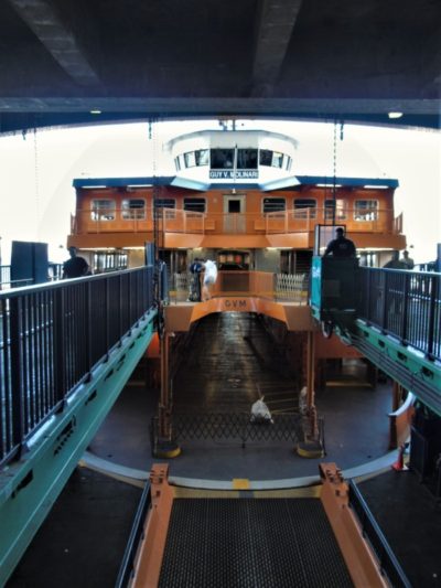 Ferry Guy V. Molinari Arriving At The St. George Terminals (Staten ...